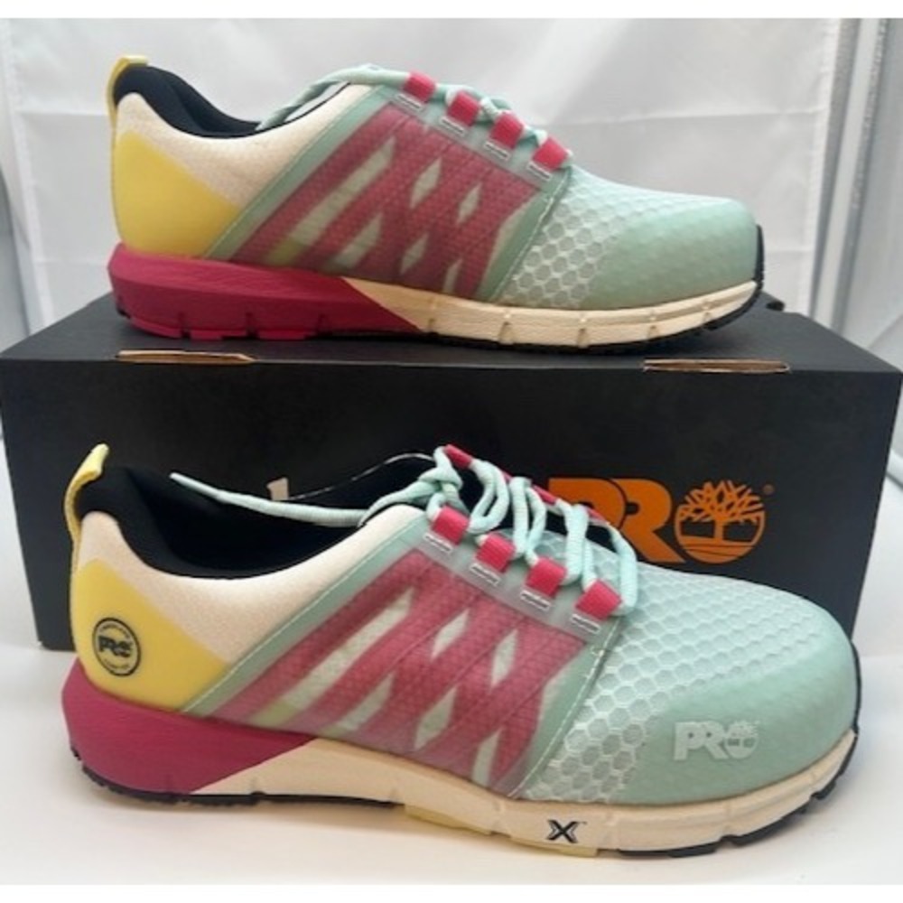 Timberland PRO Women's Day One Safety Radius Comp Toe Flex Safety Shoes NIB 8.5W